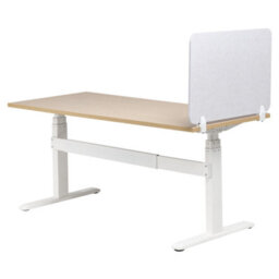 Beliani  Desk Screen Split Off-White - thumbnail 7