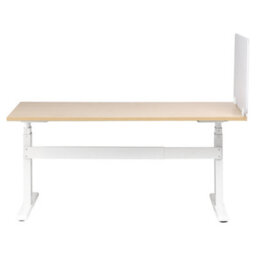 Beliani  Desk Screen Split Off-White - thumbnail 4
