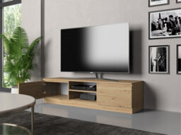 Rtv140 Tv Cabinet Artisan Oak Ideal For Every Home - thumbnail 7