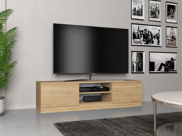 Rtv140 Tv Cabinet Artisan Oak Ideal For Every Home - thumbnail 5