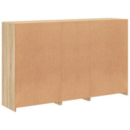 Vidaxl Sideboard With Led Lights Sonoma Oak 162X37X100 Cm - thumbnail 8