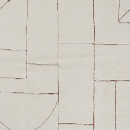 Livabliss Freud-Modern Ivory Brown High Pile Living Dining Bedroom Rug 160 X 213 Cm Easy Care, Non Shedding - thumbnail 7