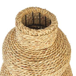 Beliani Decorative Vase Marang Seagrass 41 Cm Natural - thumbnail 5