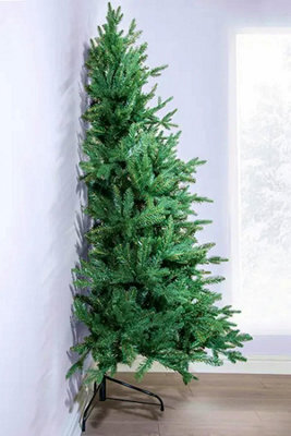 Christmas Tree World The 5Ft Woodland Pine Half Tree With Hinged Branches - image 1