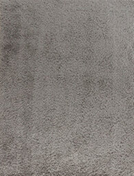 Livabliss Moda Shaggy-Solid Color Dark Grey Plush Soft Pile Living Bedroom Rug 160 X 213 Cm Easy Care, Non Shedding - thumbnail 1