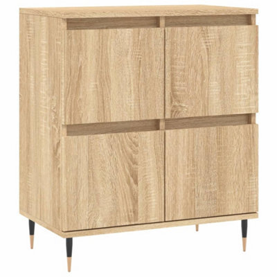 Berkfield Durable Sideboard Sonoma Oak 60X35X70 Cm Engineered Wood - image 1