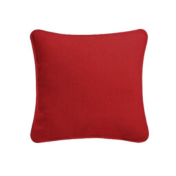 Chilimilii Cushion Covers 100% Cotton Plain Dyed Zip Pipe Edge Home Sofa Decor (45X45 Cm) - thumbnail 2