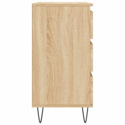 Berkfield Durable Sideboard Sonoma Oak 60X35X70 Cm Engineered Wood - thumbnail 7