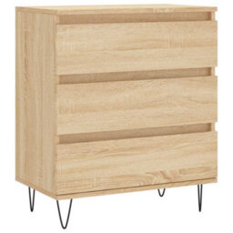 Berkfield Durable Sideboard Sonoma Oak 60X35X70 Cm Engineered Wood - thumbnail 1