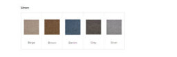Comfy Deluxe 6Ft Cube Silver Linen 54Inch Headboard With Fabric Buttons - thumbnail 2