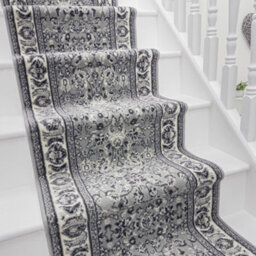 Kashan Stair Runner - Soft & Durable Carpet Runner For Stairs & Staircases, Multiple Lengths - thumbnail 1
