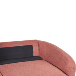 Beliani Sofa 3 Seater Trosa Fabric Pink - thumbnail 9