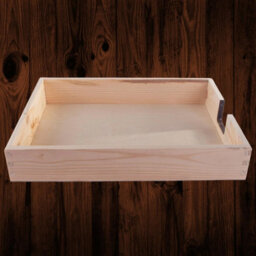 Woodeedoo Pack Of 2 Wooden A4 Paper Tray Document Holder Letter Rack Magazine Storage Stationery Sorter 23 X 31 X 6 Cm - thumbnail 6
