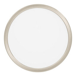 Eglo Fueva 6 Silver Steel & Plastic Led Cct Technology Flush Ceiling Light - thumbnail 5