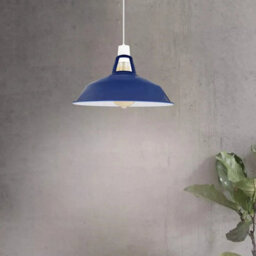Black Inner White Light Shade Ceiling, 30Cm Metal Lampshades For Ceiling Lights,easy Fit Pendant Lamp Shades For Table Lamps - thumbnail 8