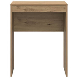 Berkfield Writing Desk Artisan Oak Engineered Wood 60 X 40 X 76 Cm Sleek - thumbnail 4