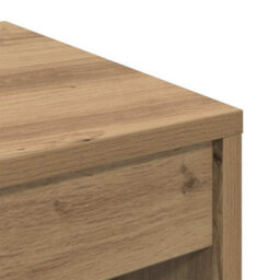 Berkfield Writing Desk Artisan Oak Engineered Wood 60 X 40 X 76 Cm Sleek - thumbnail 7