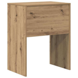 Berkfield Writing Desk Artisan Oak Engineered Wood 60 X 40 X 76 Cm Sleek - thumbnail 6