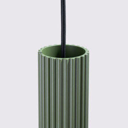 Sollux Lighting Karbon Aluminum Olive Green 1 Lights Minimalist Pendant Ceiling Light - thumbnail 6