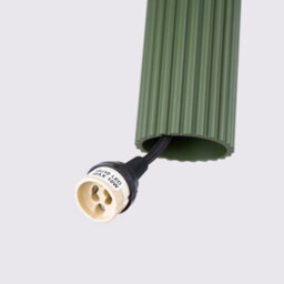 Sollux Lighting Karbon Aluminum Olive Green 1 Lights Minimalist Pendant Ceiling Light - thumbnail 8