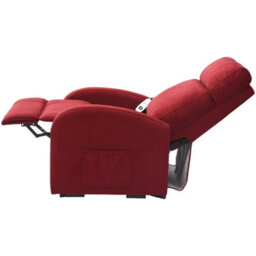 Loops Comfortable Red Rise And Recline Lounge Chair With Single Motor - thumbnail 5