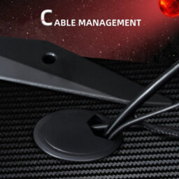 Gaming Desk Pc Computer Table Cup Holder Headphone Hook Home - thumbnail 5
