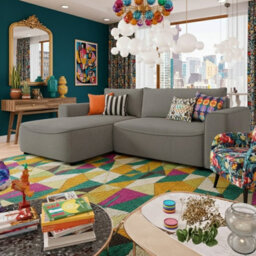 Beliza Corner Sofa Bed With Storage Profiled Support L Shape Sleeper With Modern Fabric High Comfort Furnipol Grey Left - thumbnail 2