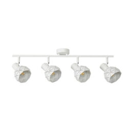 Luminosa Lighting Luminosa Harley Ceiling Spotlight Bar White 4Xe14