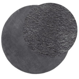 Walplus Rug Huarte Short Pile Soft And Washable Anthracite 120 Cm - thumbnail 3