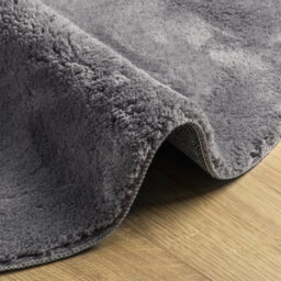 Walplus Rug Huarte Short Pile Soft And Washable Anthracite 120 Cm - thumbnail 6
