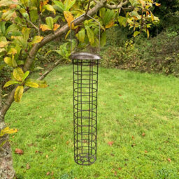 Selections Large Copper Style Hanging Bird Suet Fat Ball Feeder (Set Of 4) - thumbnail 2