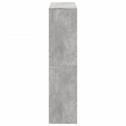 Berkfield Bookcase Concrete Grey 100X33X135 Cm Engineered Wood - thumbnail 5