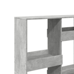 Berkfield Bookcase Concrete Grey 100X33X135 Cm Engineered Wood - thumbnail 7