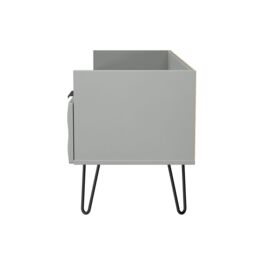 Anzio Matt Dusk Grey Media Unit With 2 Drawers, (H)50.1Cm X (W)128.2Cm X (D)39.4Cm - thumbnail 6