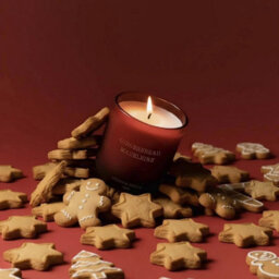 Cereria Molla Festive Glass Candle - Gingerbread Madeleine - thumbnail 2