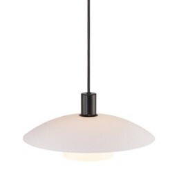 Nordlux Verona Glass Pendant Light Hand Blown Glass Black,mains - thumbnail 2