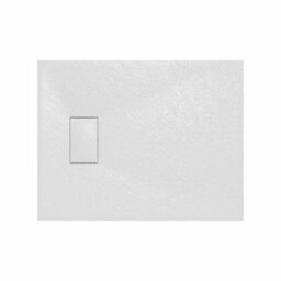 Sundaze 900 X 700mm Smc White Rectangle Slate Effect Bathroom Shower Tray - thumbnail 2