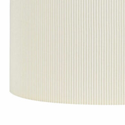 First Choice Lighting Chrome Stick Table Lamp With White Micropleat Shade - thumbnail 3