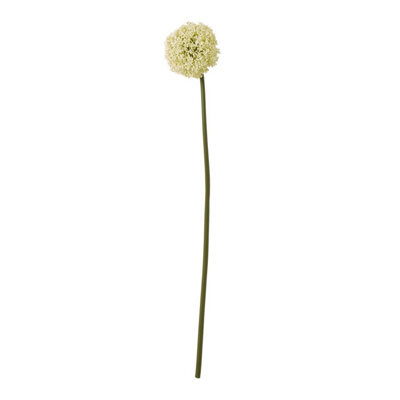 Hill Interiors Allium Stem Artificial Plant Cream (80Cm) - image 1