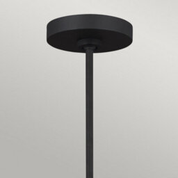 Luminosa Lighting Elstead Joan 5 Light Chandelier, Midnight Black, Midnight Black , Burnished Brass, E27 - thumbnail 3