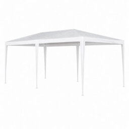 Oypla 3M X 6M White Waterproof Garden Gazebo Marquee Awning Party Tent - thumbnail 6