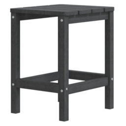 Vidaxl Garden Adirondack Table Anthracite 38X38X46 Cm Hdpe - thumbnail 1