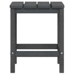 Vidaxl Garden Adirondack Table Anthracite 38X38X46 Cm Hdpe - thumbnail 5
