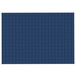 Walplus Weighted Blanket Blue 155X220 Cm 7 Kg Fabric - thumbnail 3
