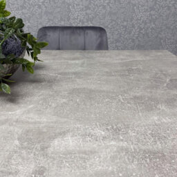 Kosy Koala Dining Table With 6 Chairs Modern Grey Dining Table Set With 6 Grey Velvet Chairs Dining Room Furniture - thumbnail 3