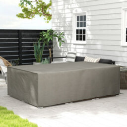 Outsunny Garden Furniture Cover Outdoor Waterproof Rattan Set Rain Protection - thumbnail 1