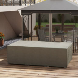 Outsunny Garden Furniture Cover Outdoor Waterproof Rattan Set Rain Protection - thumbnail 6