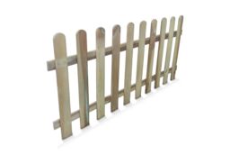 Blooma Liao Autoclave Wooden Picket Fence (W)1.8M (H)0.8M - thumbnail 2