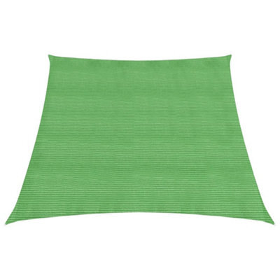 Berkfield Sunshade Sail 160 G/m2 Light Green 3/4X2 M Hdpe - image 1