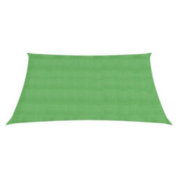 Berkfield Sunshade Sail 160 G/m2 Light Green 3/4X2 M Hdpe - thumbnail 2
